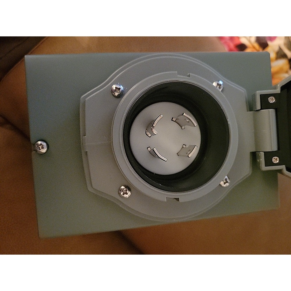 30 Amp Generator Power Inlet Box - Picture 2 of 4